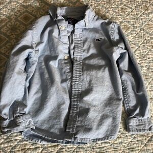 Vineyard Vines Light Blue Button Down Shirt for Kids